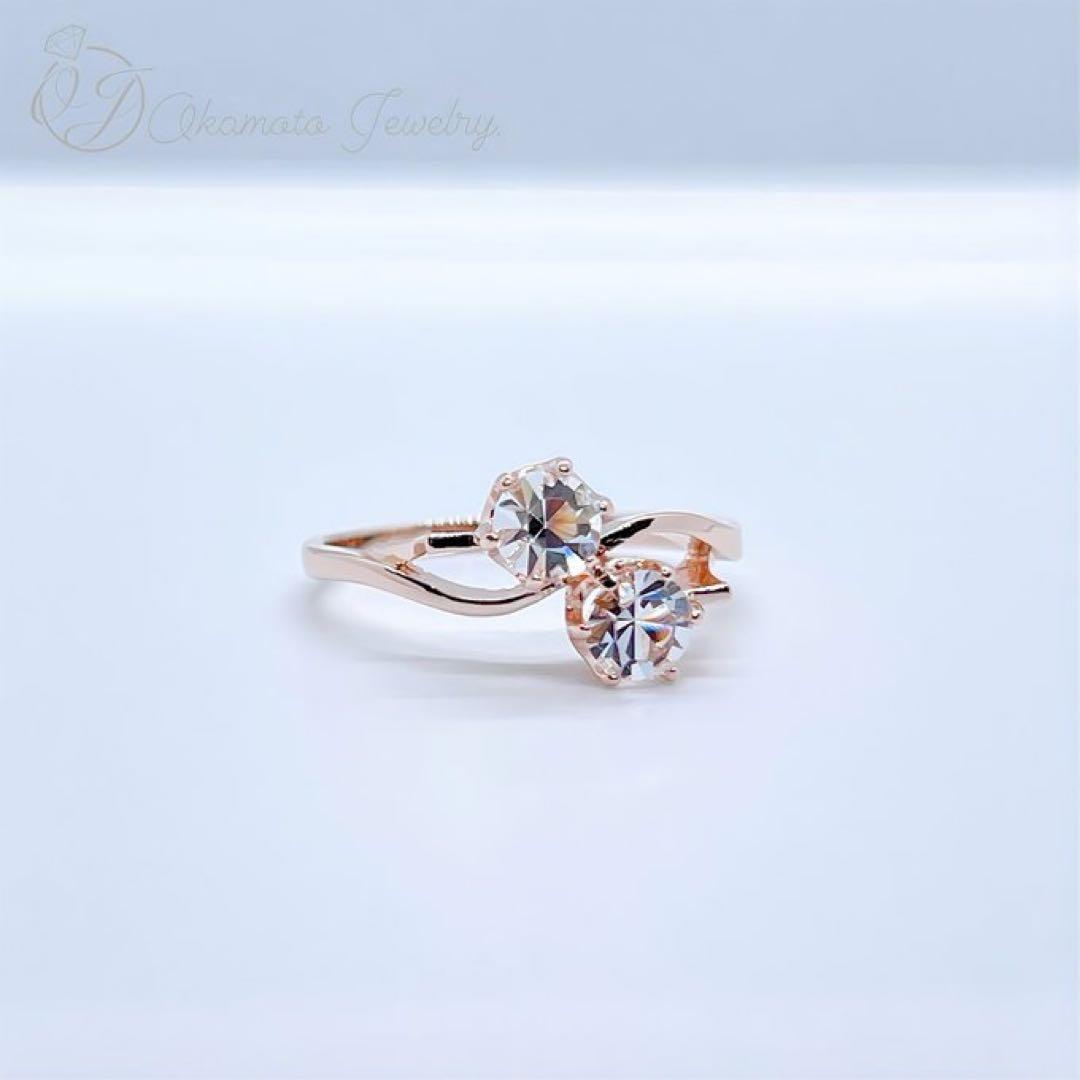 指輪・リング Deux Crown Ring.