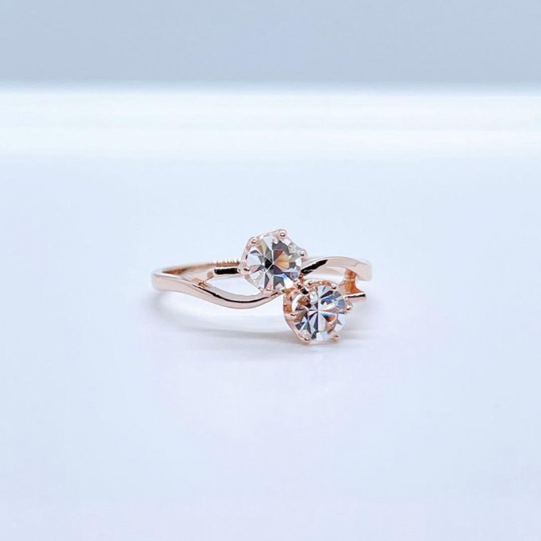 指輪・リング Deux Crown Ring.