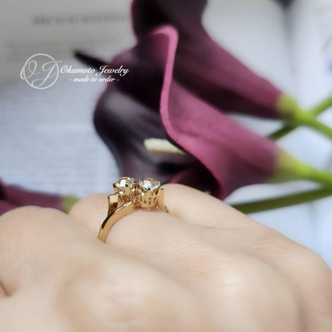 指輪・リング Deux Crown Ring.