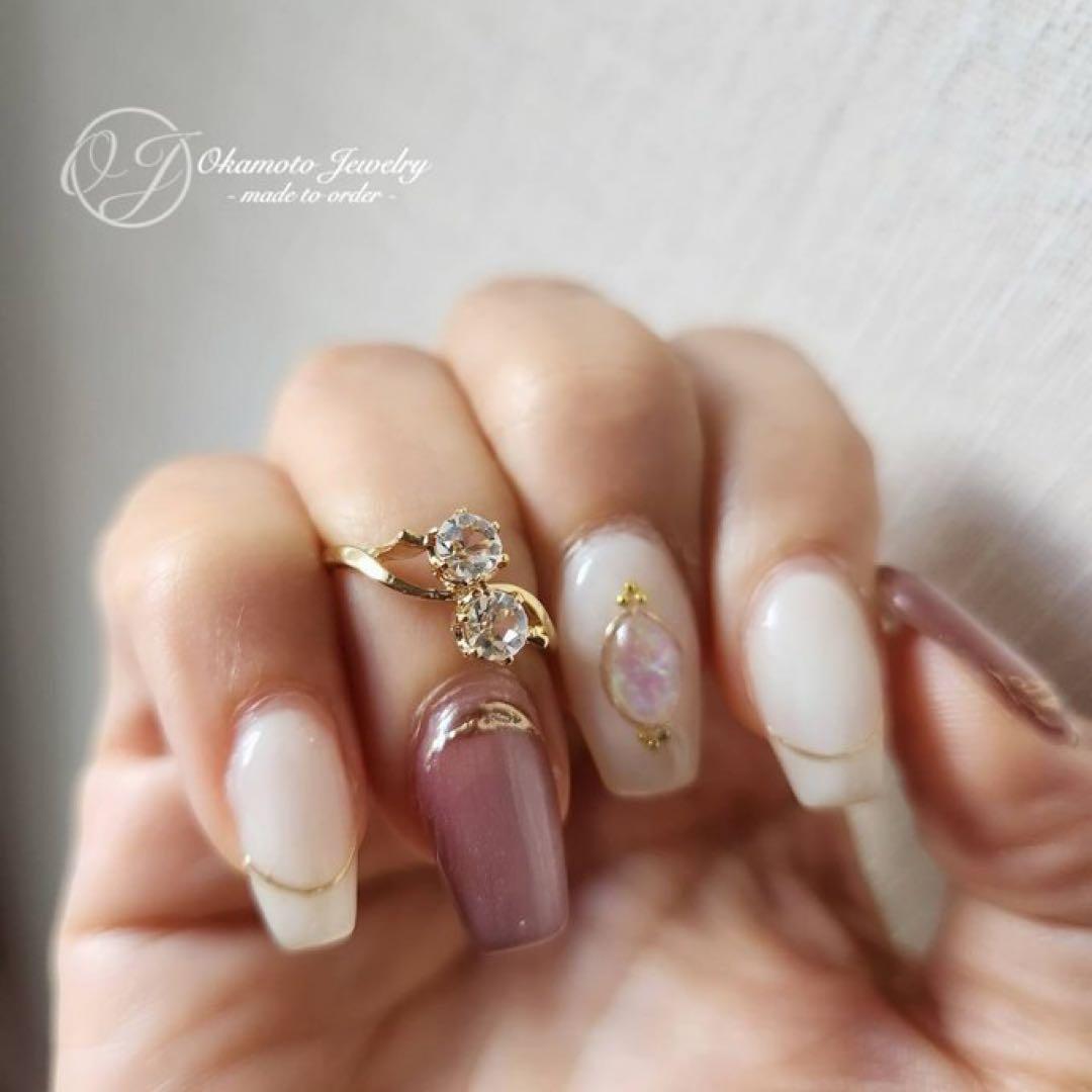 指輪・リング Deux Crown Ring.