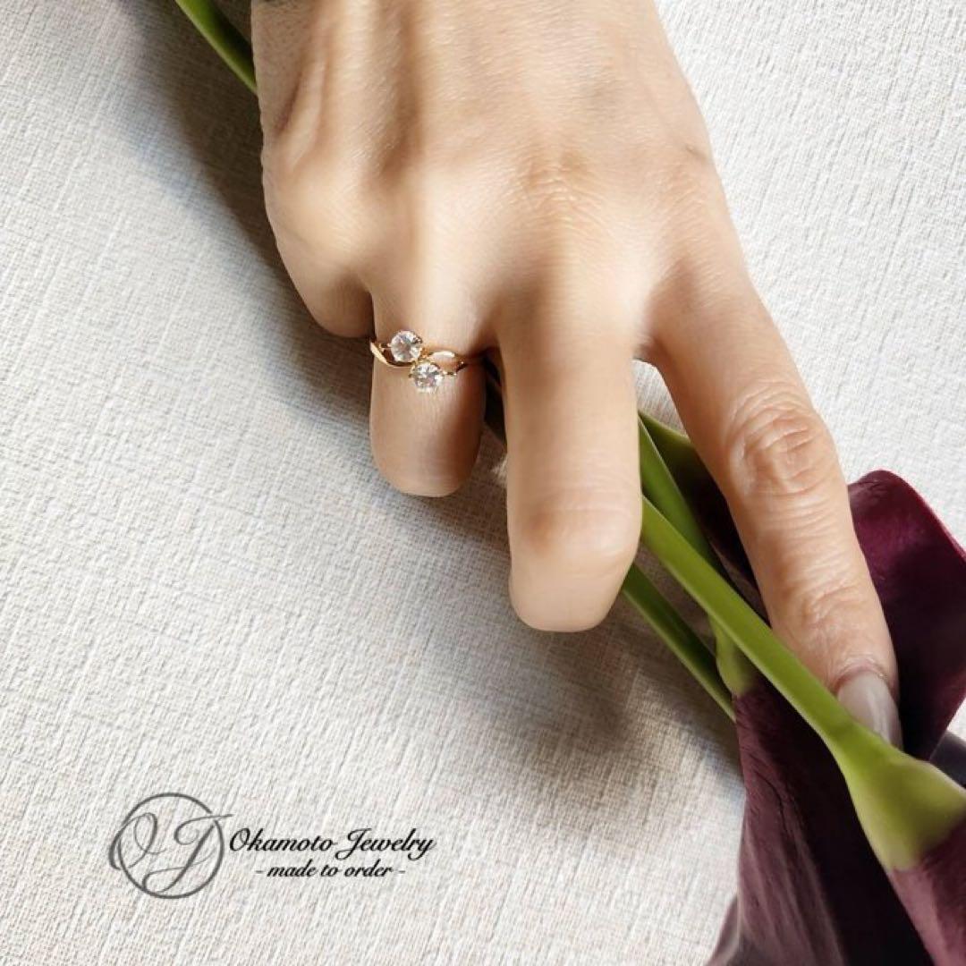 指輪・リング Deux Crown Ring.