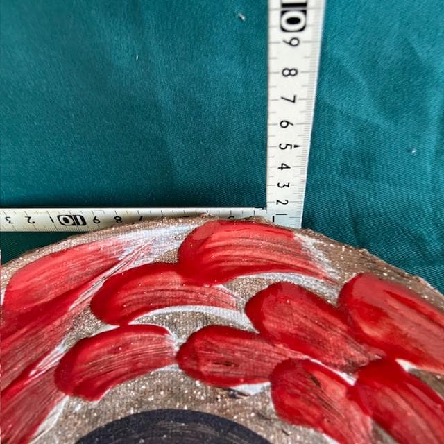 沖縄　やちむん　8.5寸皿　大皿　プレート　希少　入手困難