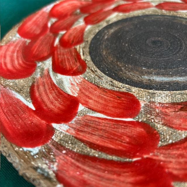 沖縄　やちむん　8.5寸皿　大皿　プレート　希少　入手困難