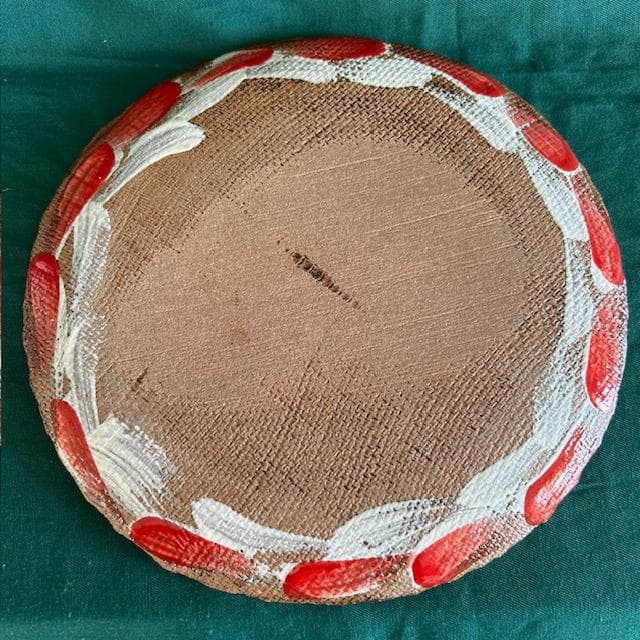 沖縄　やちむん　8.5寸皿　大皿　プレート　希少　入手困難