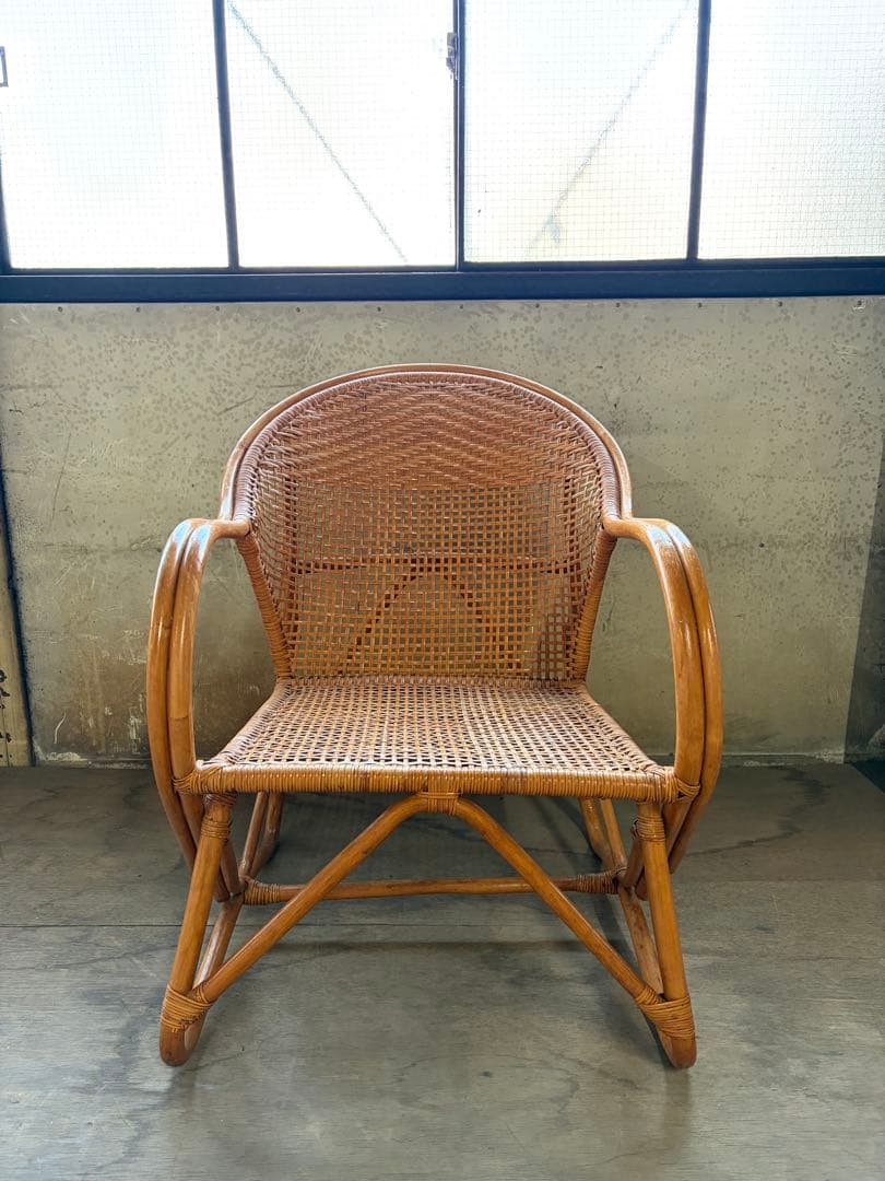 ナチュラルラタン アームチェア(R-1)