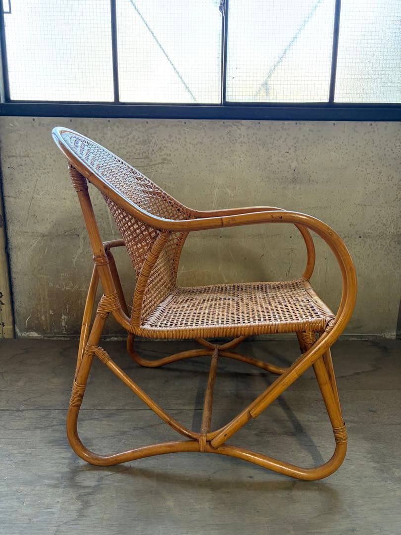 ナチュラルラタン アームチェア(R-1)