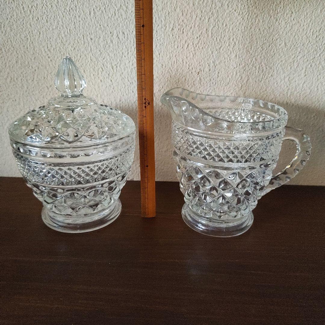 AnchorHocking ＊3点セット＊ ヴィンテージ ガラス器