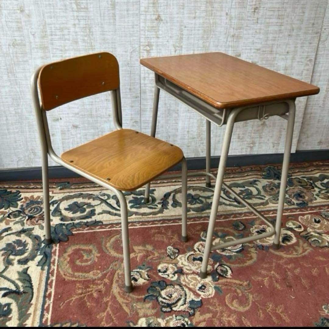 4セット コクヨ 学習机 椅子 セット 大人用 学校机 塾