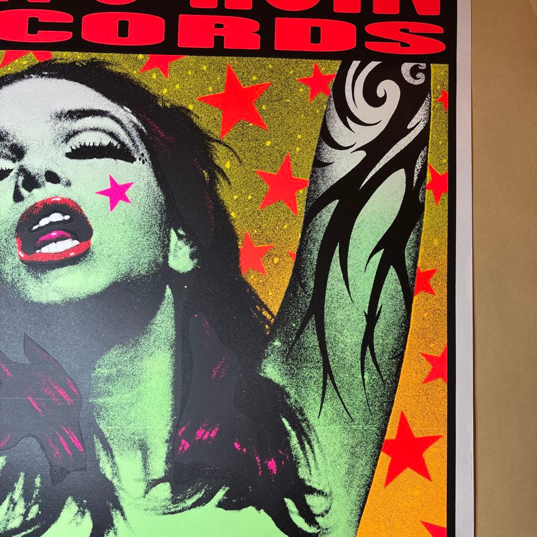 KOZIK MAN'S RUIN RECORDS シルクスクリーンポスター