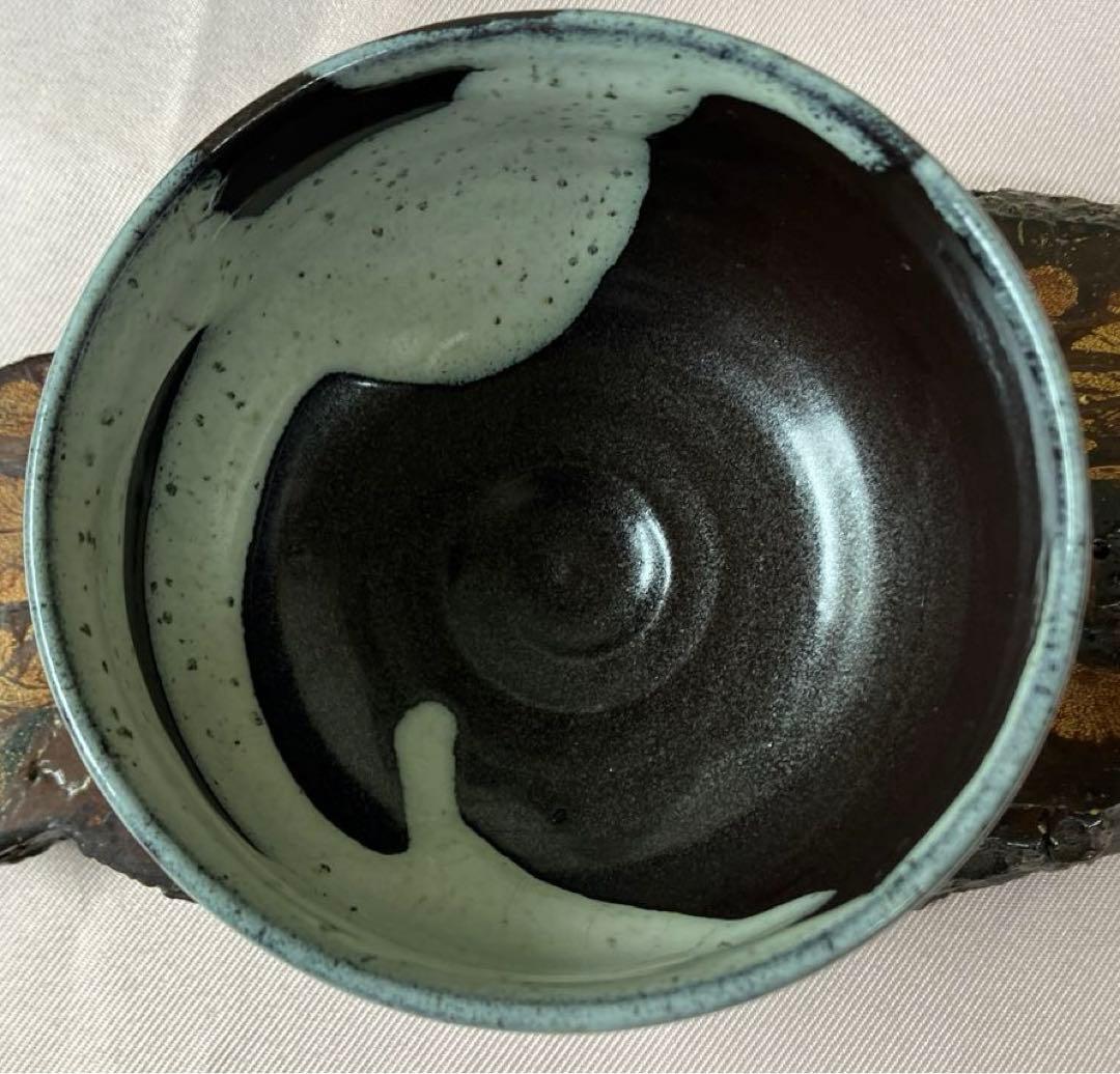 茶道具　抹茶茶碗　千春名入　裏千家