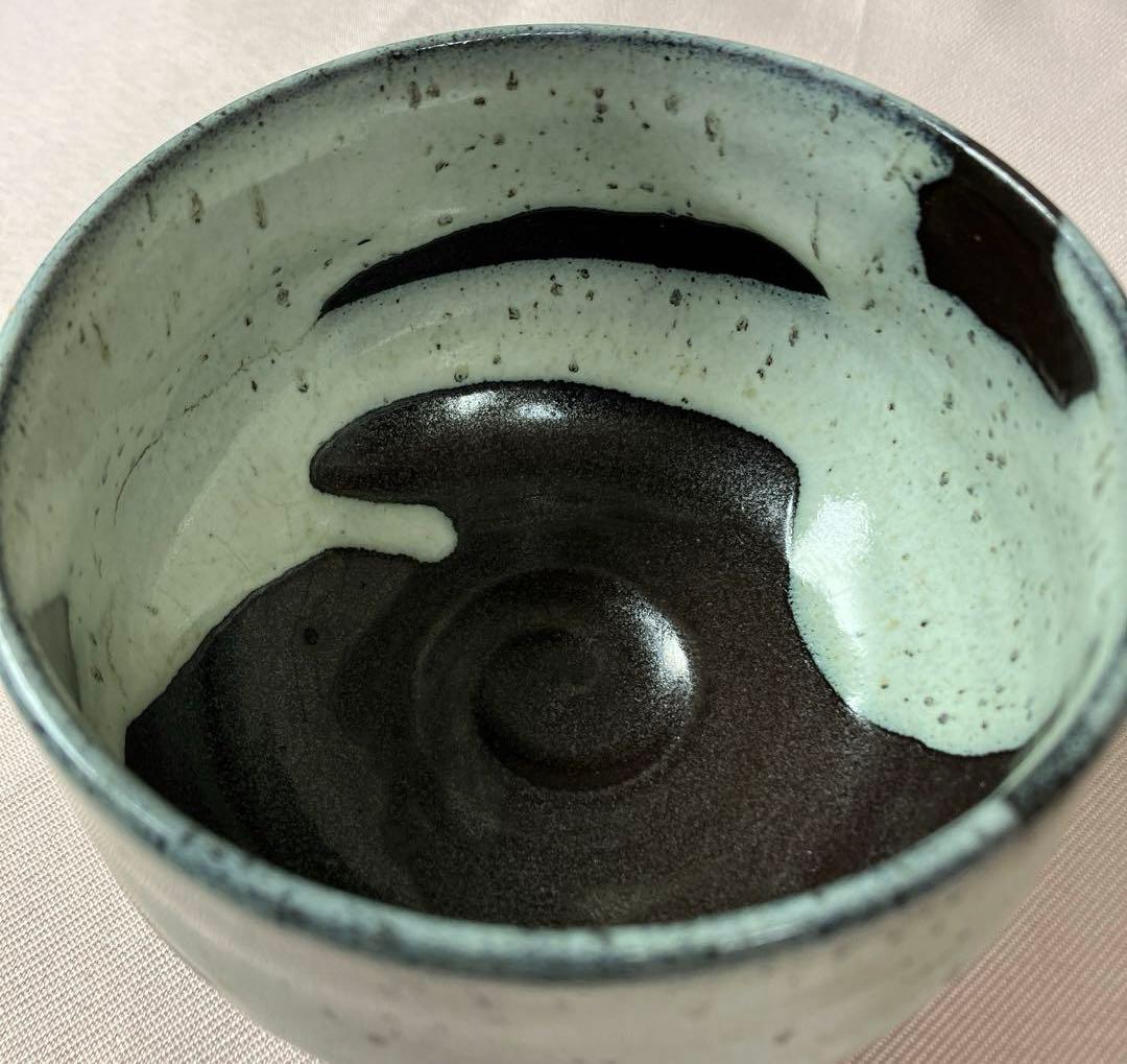 茶道具　抹茶茶碗　千春名入　裏千家