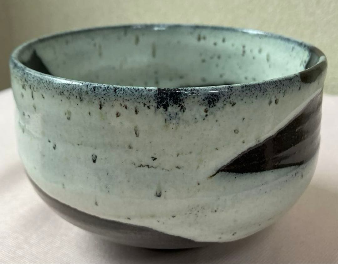 茶道具　抹茶茶碗　千春名入　裏千家