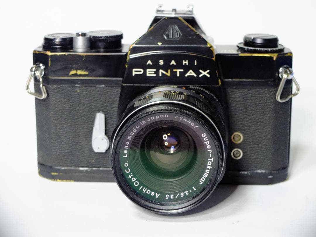 【実写確認整備品】アサヒペンタックスSLB/K・スーパータクマー35mmf3.5
