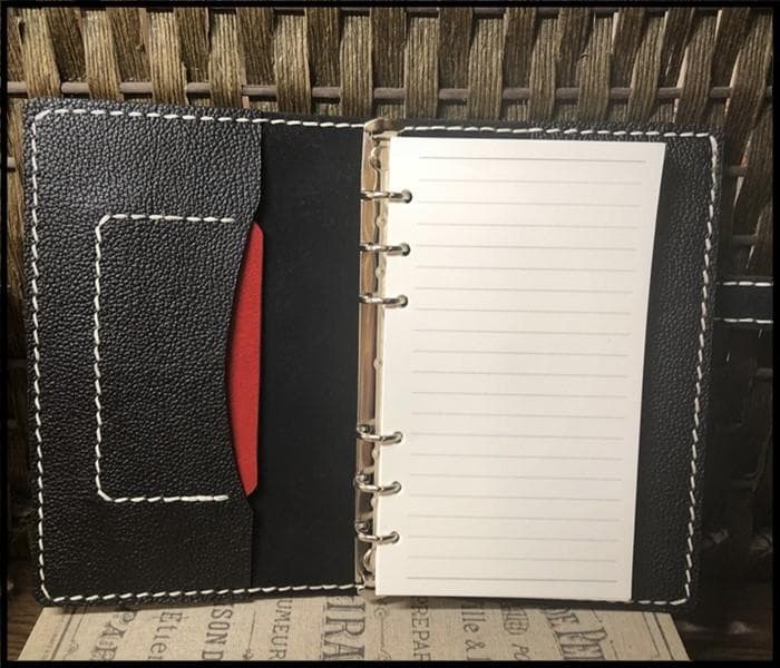 栃木レザー システム手帳 バイブル リフィル 名入れ ベルト付 Polilavo