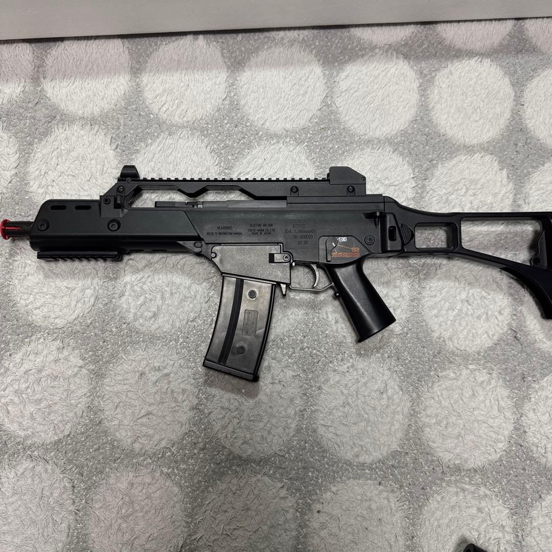 東京マルイ 電動ガン フル．セミオート切替え G36c 10禁 電池装着済み