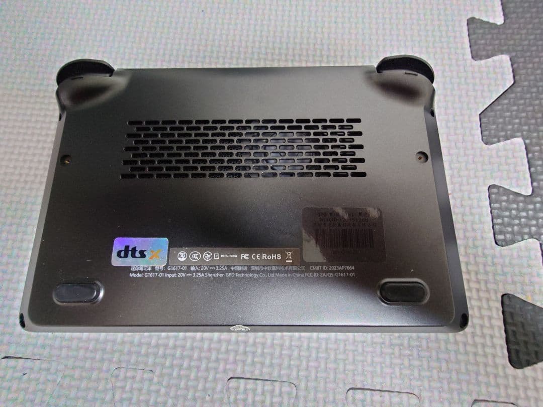 Windowsノート本体 GPD WIN MINI Ryzen7 32GB/512GB