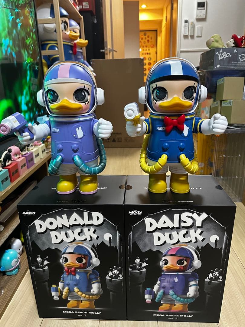 【特典販売】MEGA SPACE MOLLY 400% ドナルドダックセット
