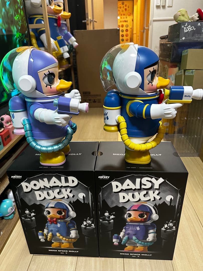【特典販売】MEGA SPACE MOLLY 400% ドナルドダックセット