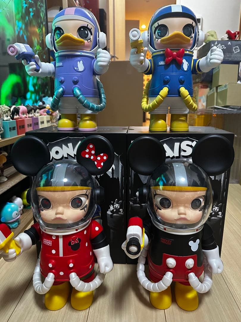 【特典販売】MEGA SPACE MOLLY 400% ドナルドダックセット