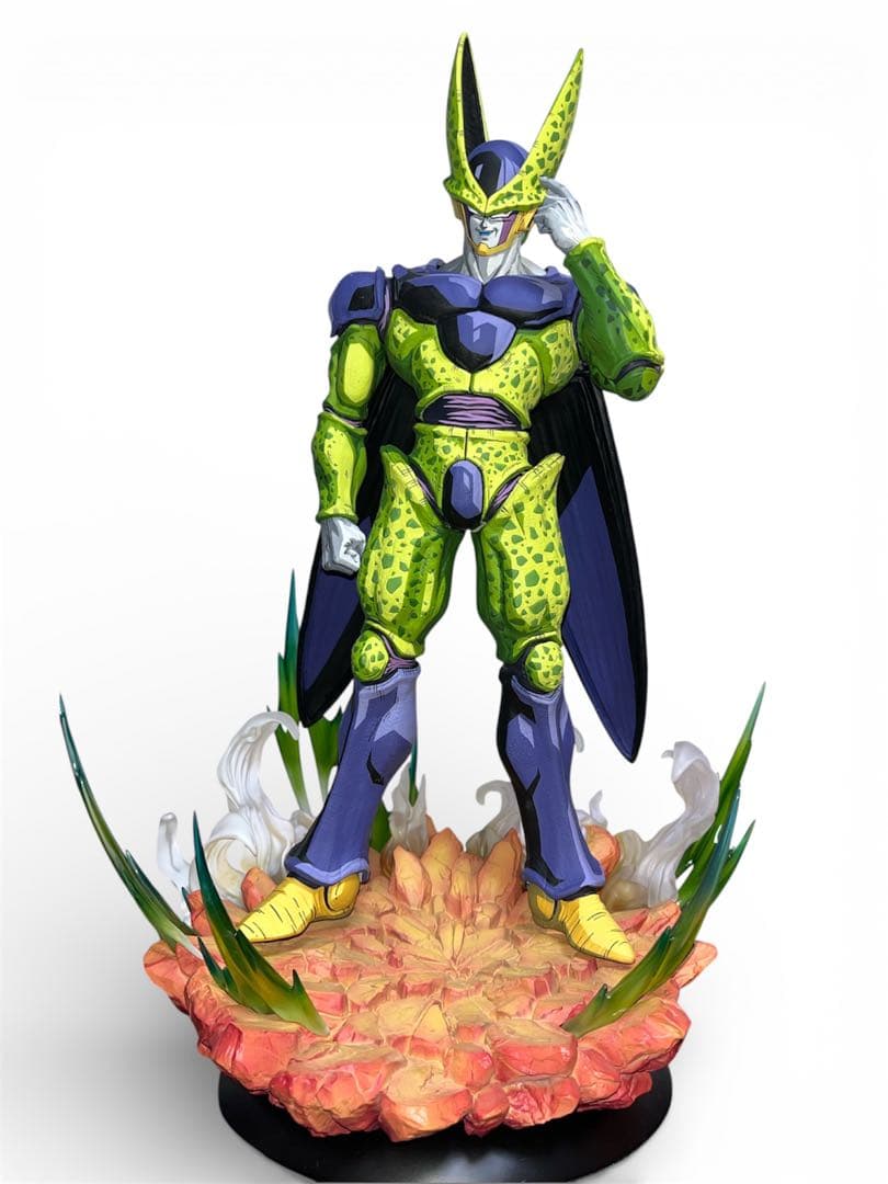 リペイントフィギュア　ドラゴンボール　セル　ガレージキット　スタチュー　一番くじ