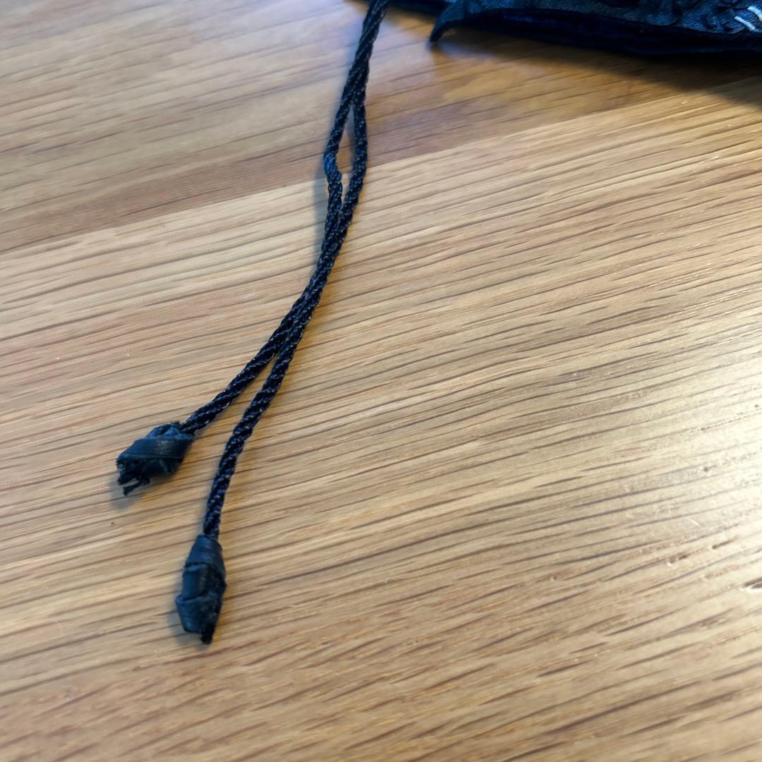 Kmrii風 パッチワークデザイン スコーピオンウォレット レースアップ