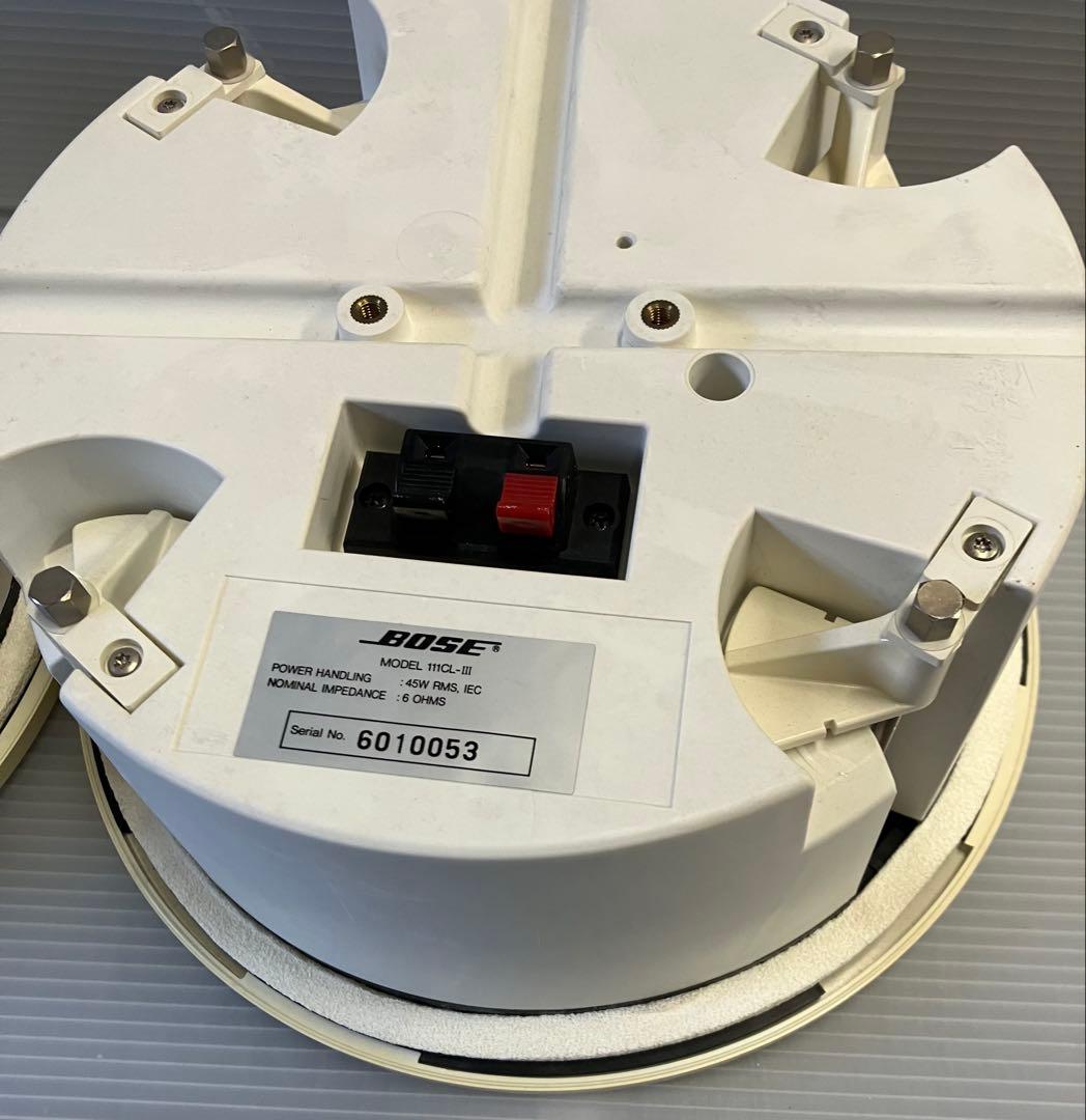 値下BOSE 埋込型スピーカー 111CL-Ⅲ、2台セット