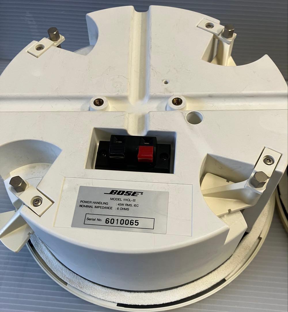 値下BOSE 埋込型スピーカー 111CL-Ⅲ、2台セット