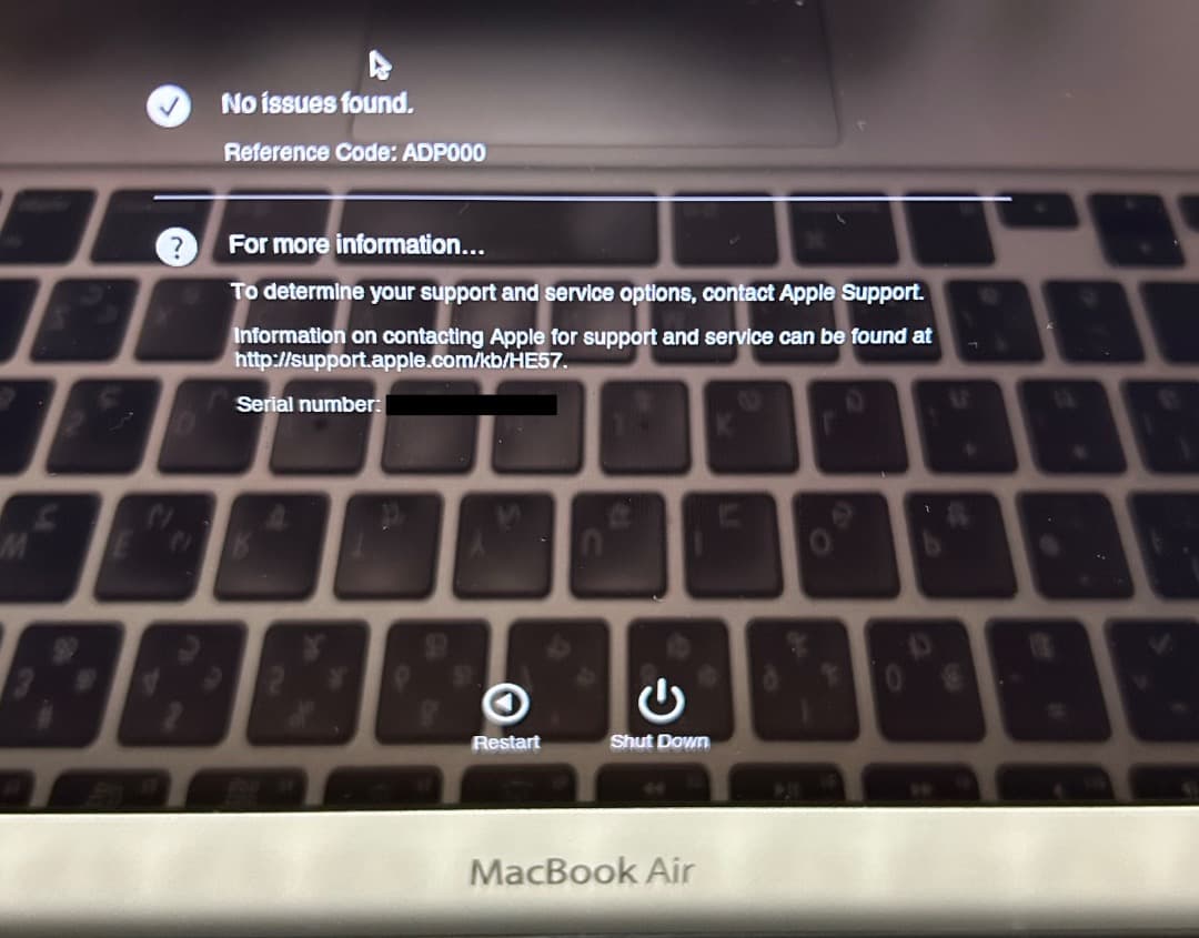 MacBook Air Early 2014 Corei5 4Gb 11インチ