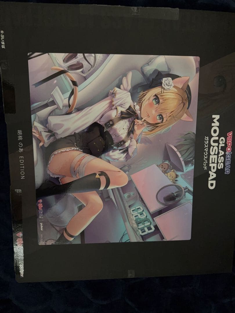 ぶいすぽ 胡桃のあガラスマウスパッド