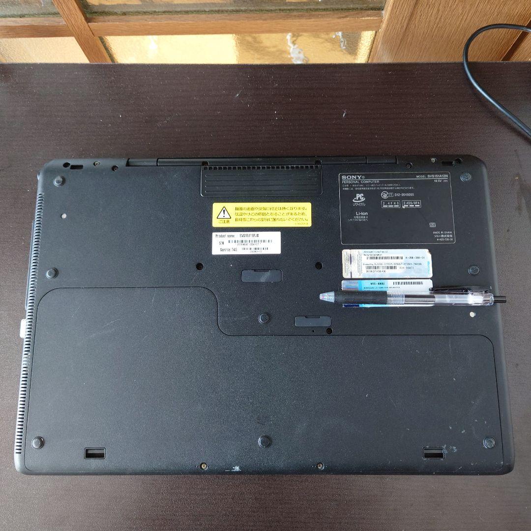 SONY VAIOノートPC SVS15119FJB Windows 11