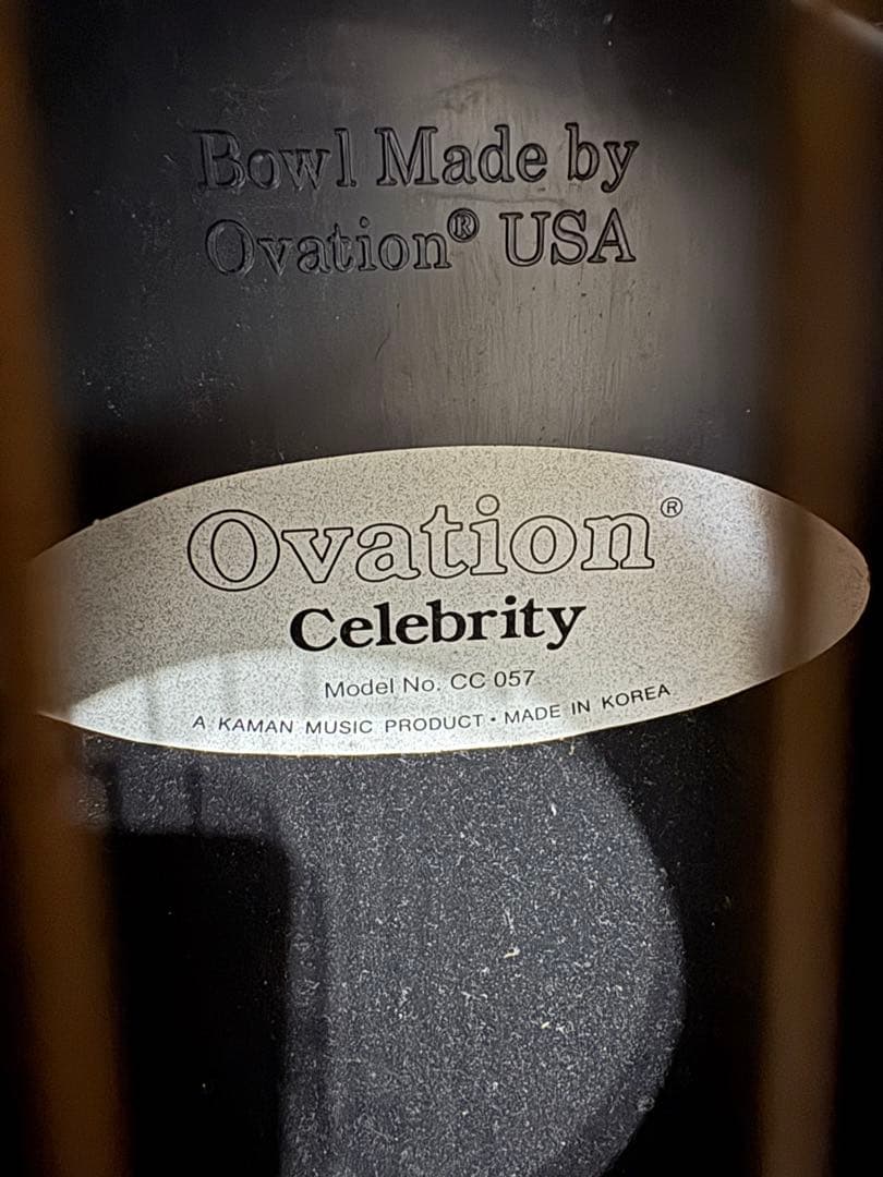 Ovation Celebrity CC 057 アコースティックギター
