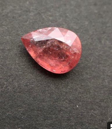 非加熱　パパラチア　サファイア　ルース　1.509ct