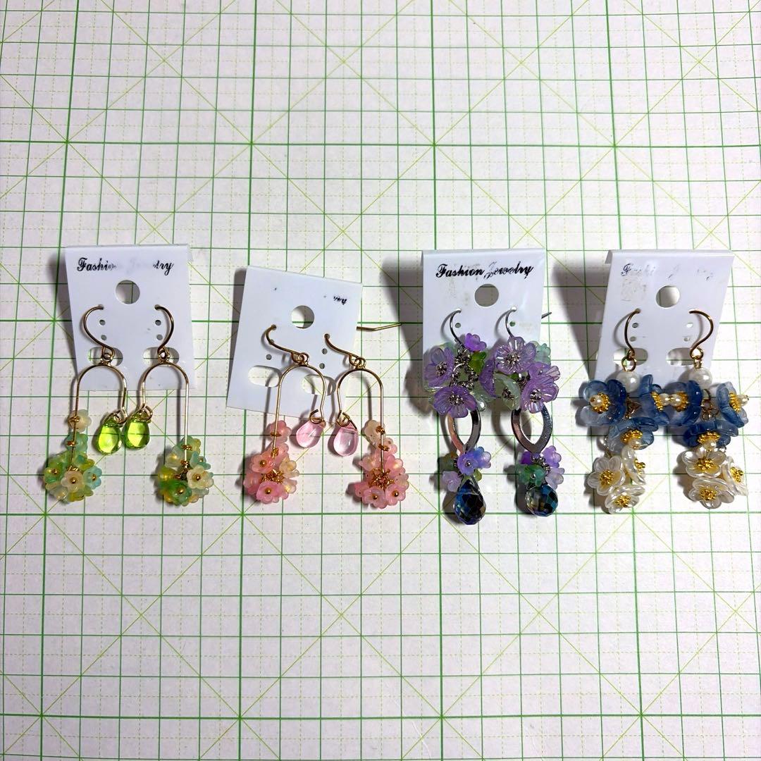 お値下げ・カラー変更　ピアス　イヤリング　全て1点ものです！