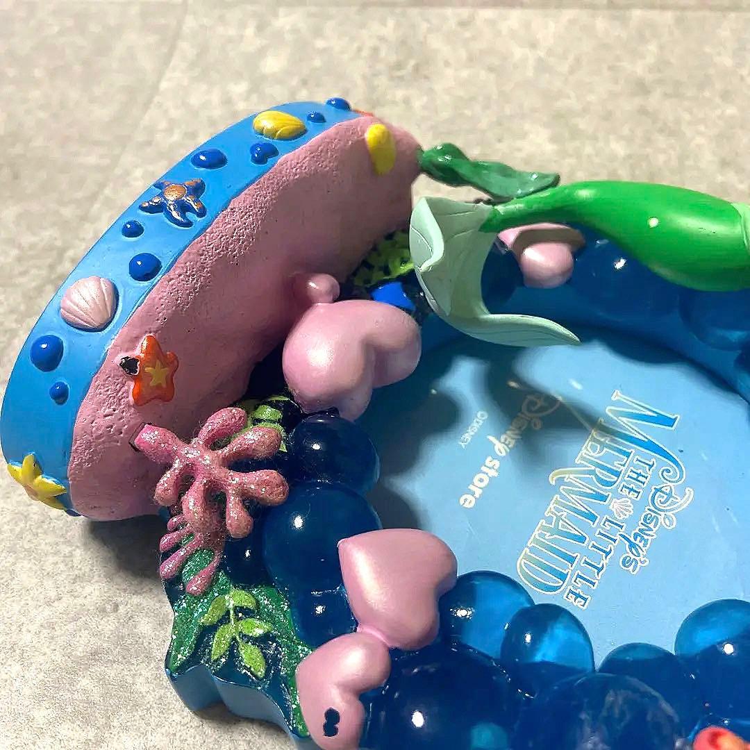 アリエル　フォトフレーム　ディズニー　置物　インテリア　雑貨　リトルマーメイド