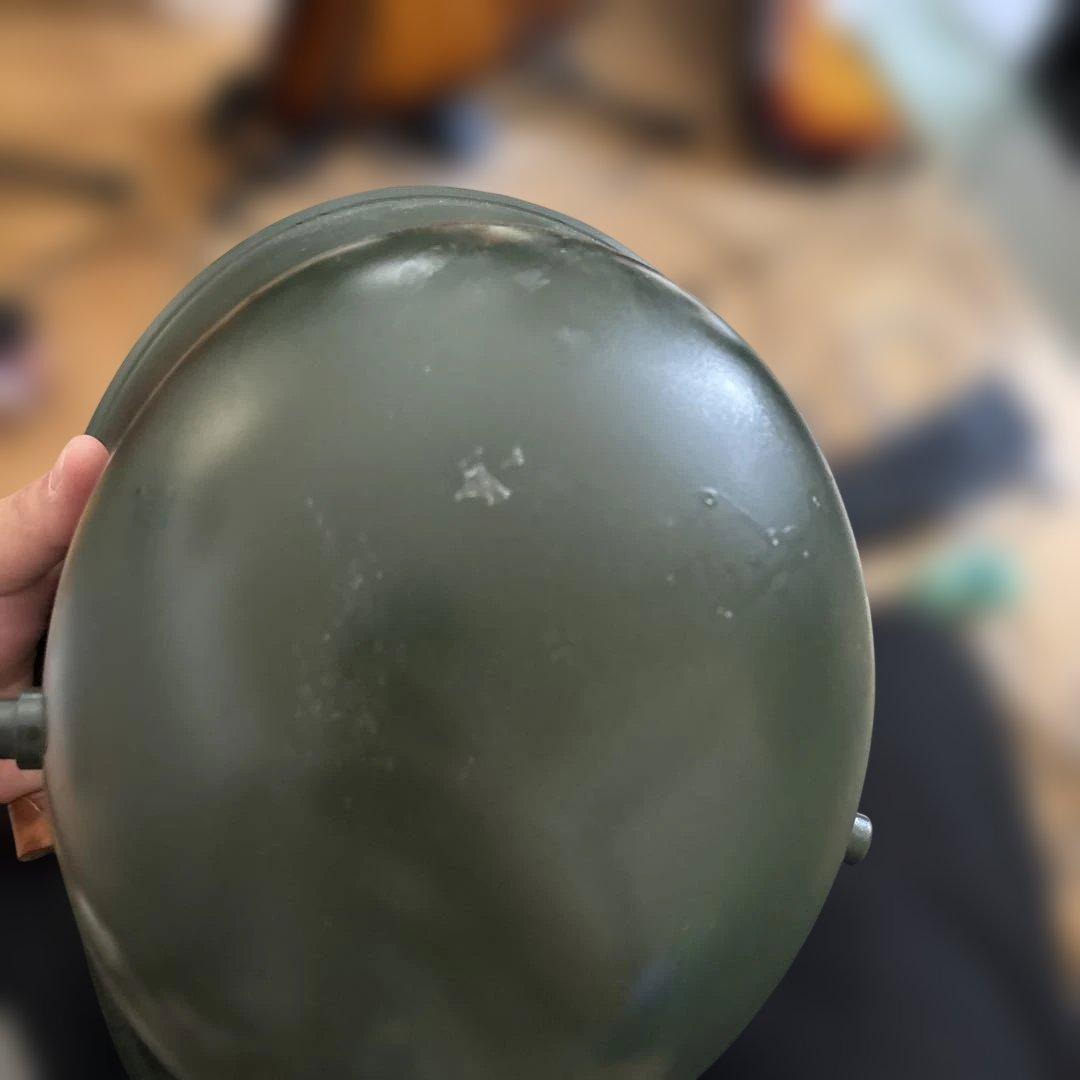 ドイツ陸軍　シュタールヘルム　レプリカ ステッカー付き