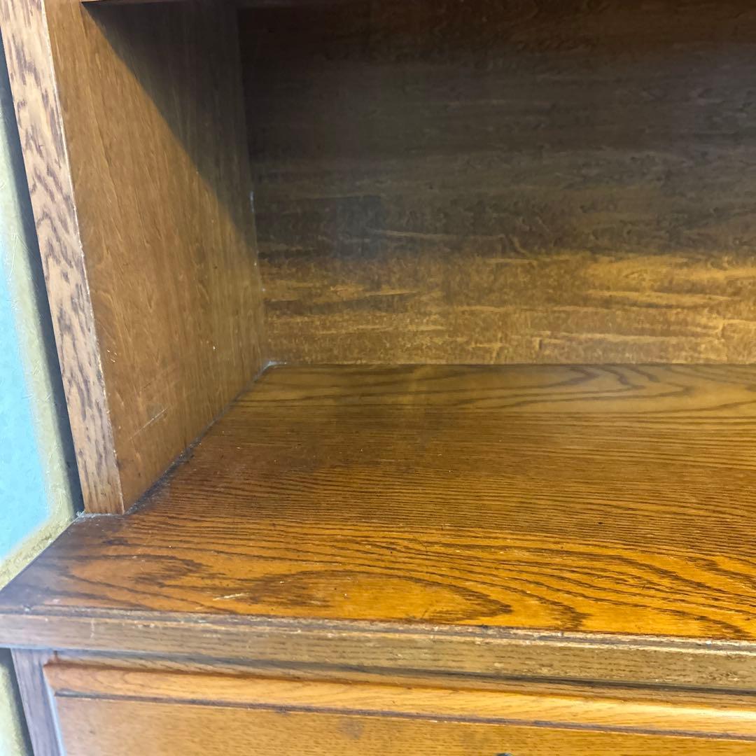 天然木　食器棚　お洒落　アーリーアメリカンシリーズ　クラシック　送料込