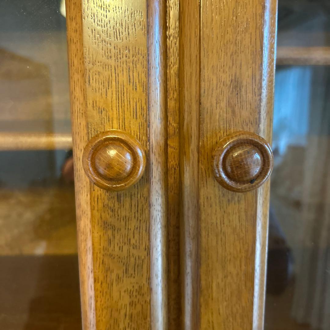 天然木　食器棚　お洒落　アーリーアメリカンシリーズ　クラシック　送料込