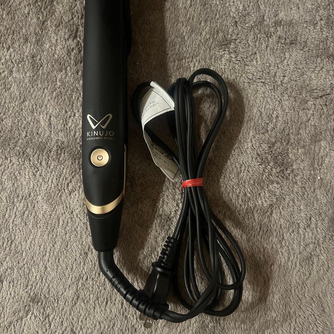【箱付き】KINUJO ストレートヘアアイロン ブラック DS200 黒