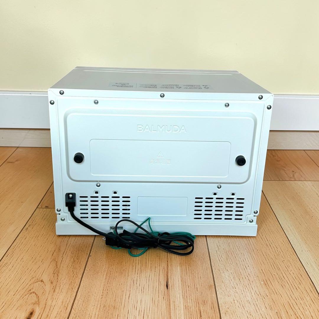 完動❣️良品✨BALMUDA K04A-WH オーブンレンジ 2021 おしゃれ