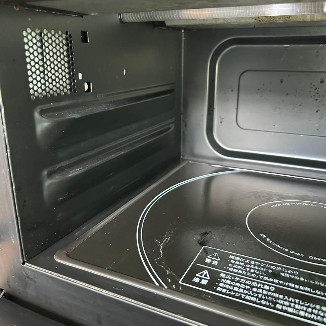 完動❣️良品✨BALMUDA K04A-WH オーブンレンジ 2021 おしゃれ