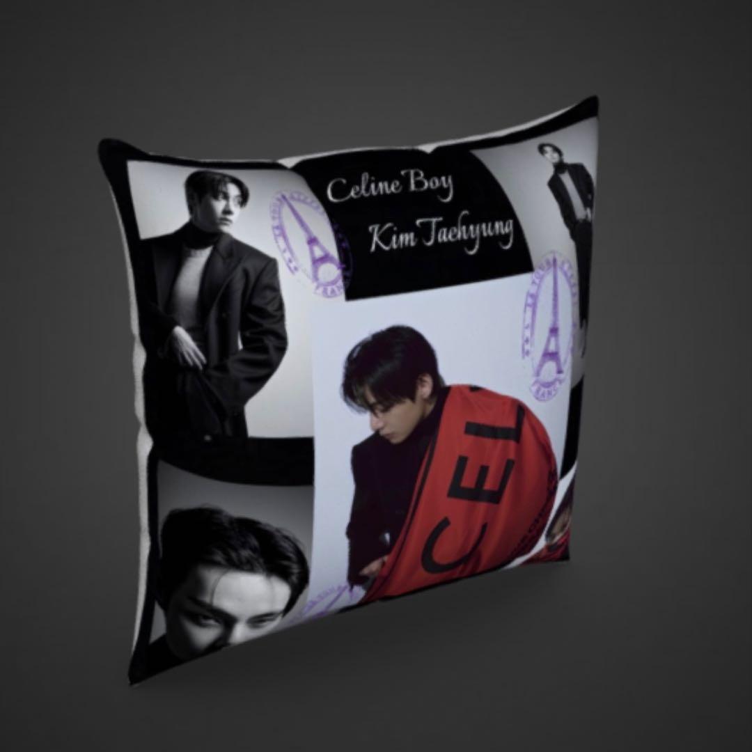 BTS ファブリッククッションカバー　45×45 テテ　テヒョン　V