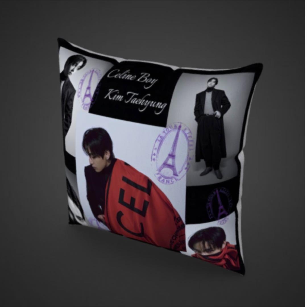 BTS ファブリッククッションカバー　45×45 テテ　テヒョン　V