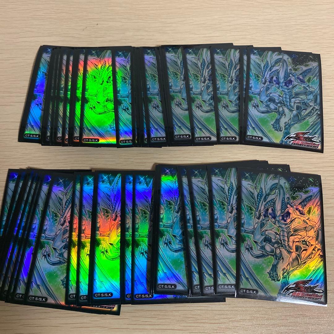 スターダスト・ドラゴン　スリーブ　67枚　遊戯王5D's 旧スリーブ
