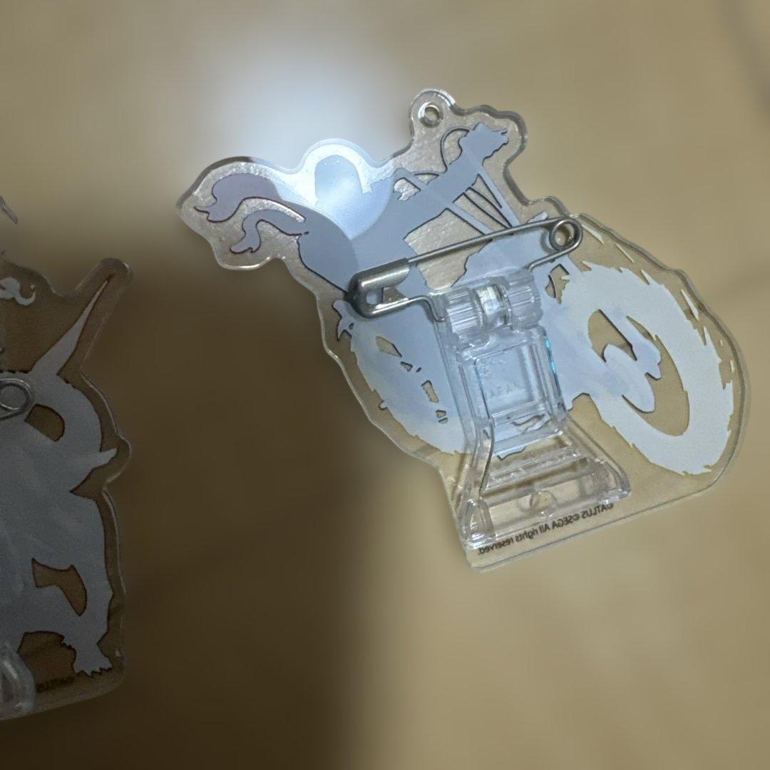 全9種セット 　マルチパーツアクリルクリップ　魔人編　真女神転生　ペルソナ