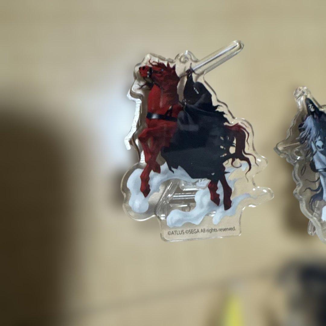 全9種セット 　マルチパーツアクリルクリップ　魔人編　真女神転生　ペルソナ