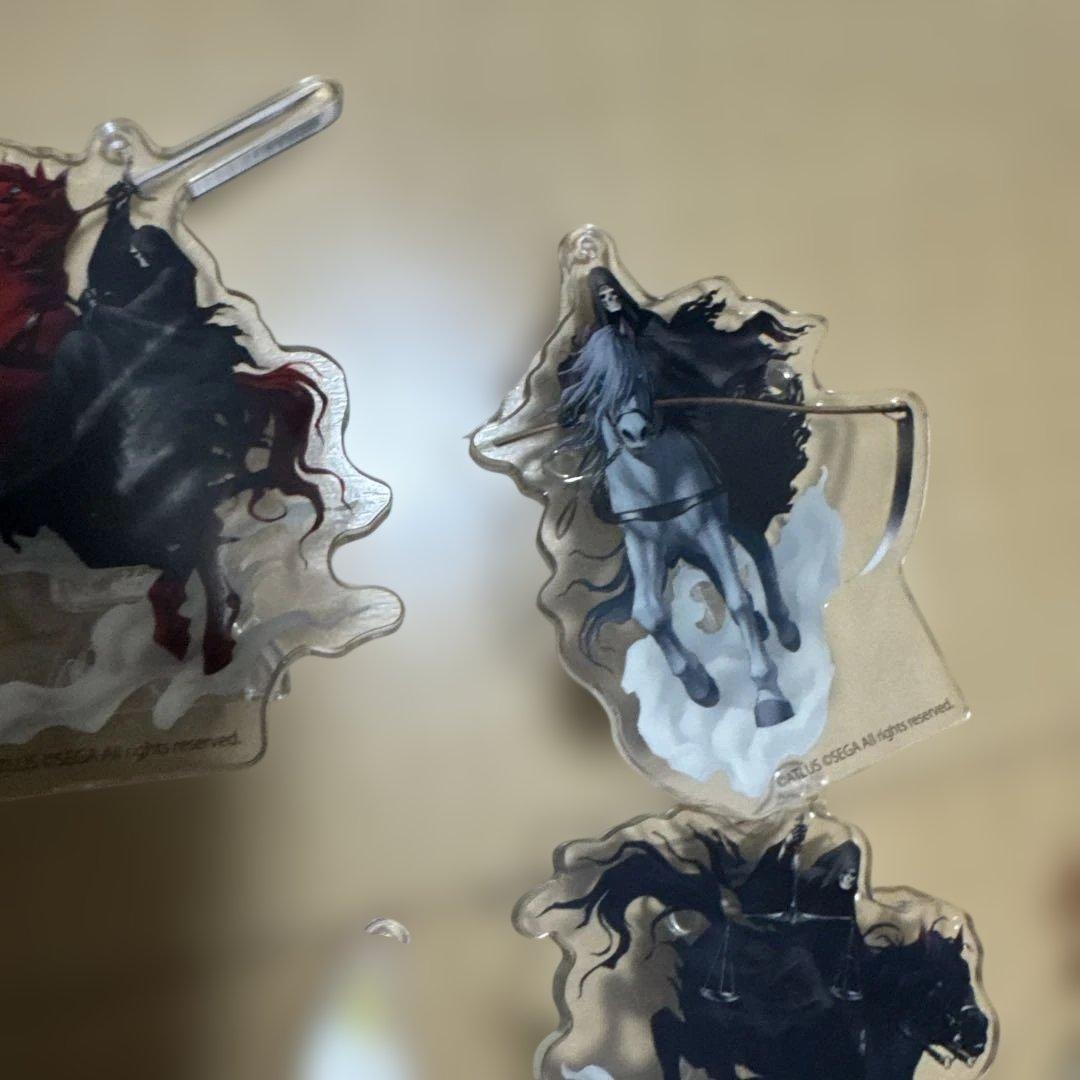 全9種セット 　マルチパーツアクリルクリップ　魔人編　真女神転生　ペルソナ