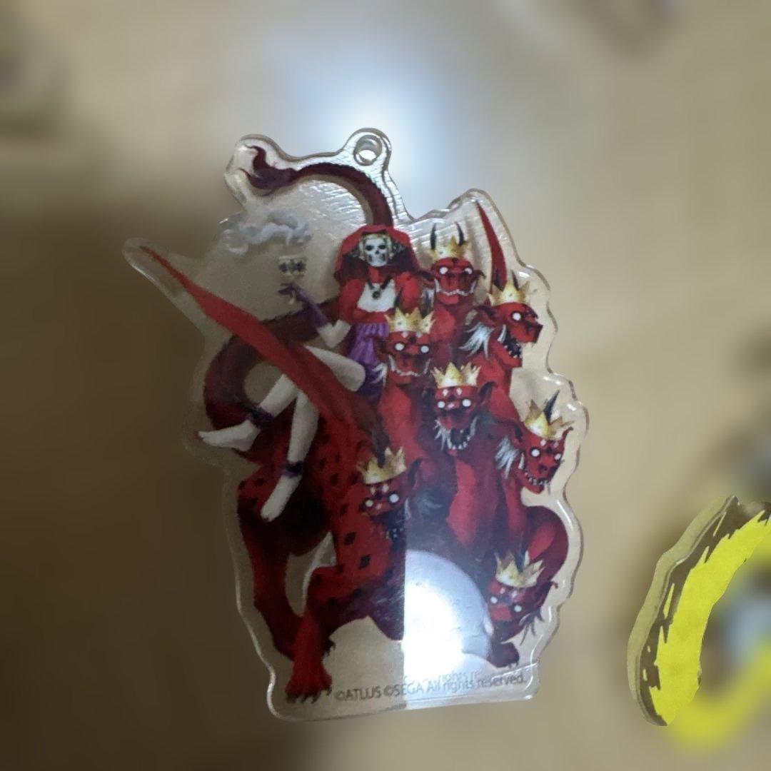 全9種セット 　マルチパーツアクリルクリップ　魔人編　真女神転生　ペルソナ