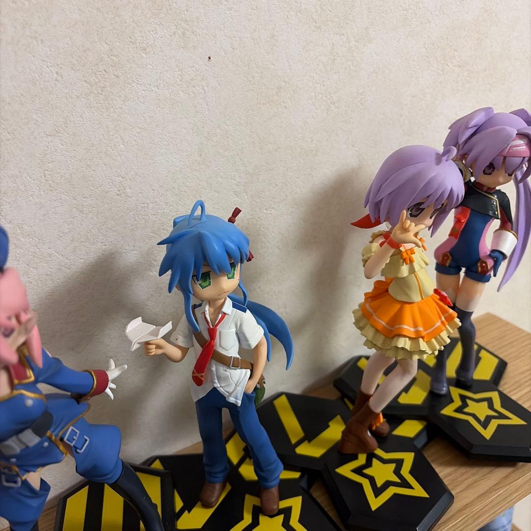 らき☆すた×マクロスF 一番くじ フィギュア 4種セット