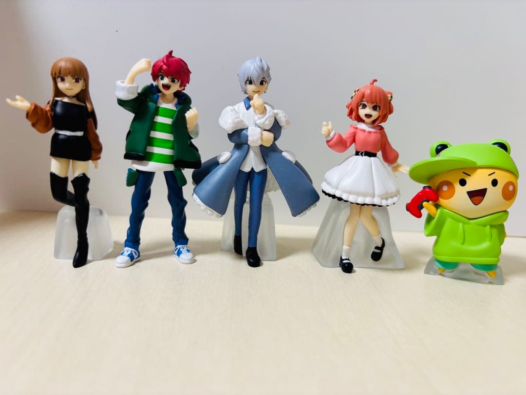 カラフルピーチ　デスクDEフィギュア　11種コンプリートセット　フィギア　集合