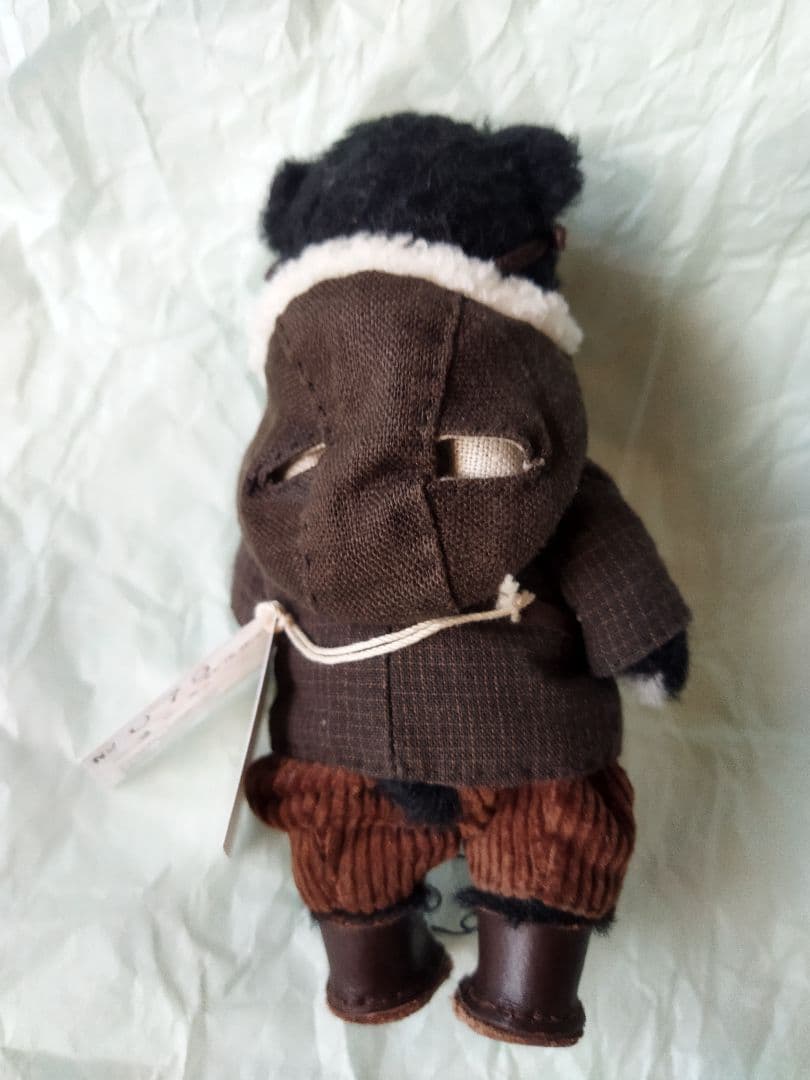 アーティストベア　くまくろ。　黒くまくん　作家ぬいぐるみ